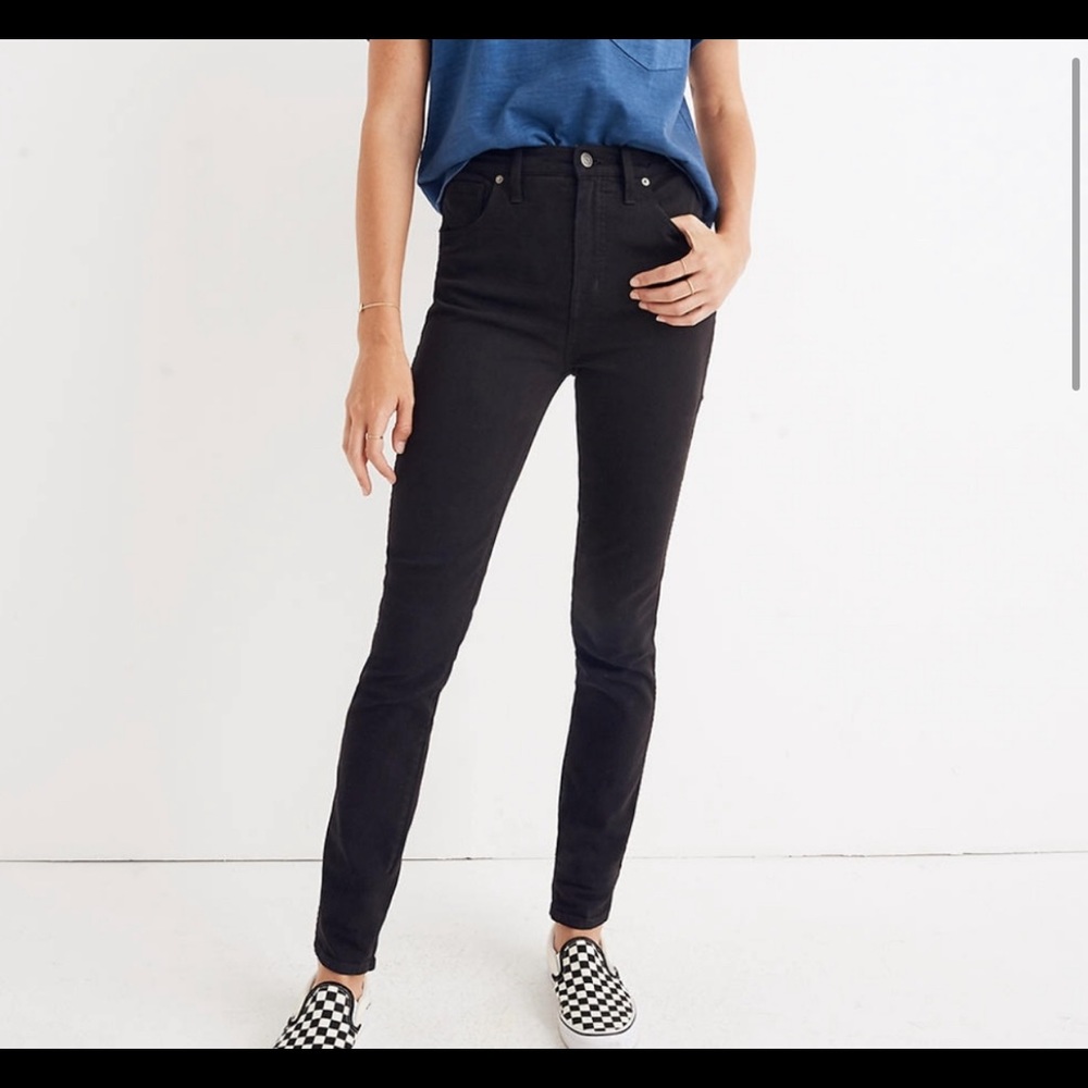 Madewell 10" High Rise Skinny Jeans Tall